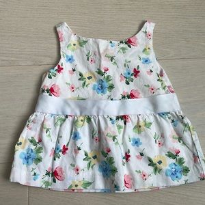 Janie and Jack Size 2T Floral Top